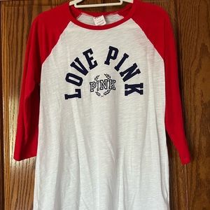 Victoria’s Secret PINK Baseball Tee